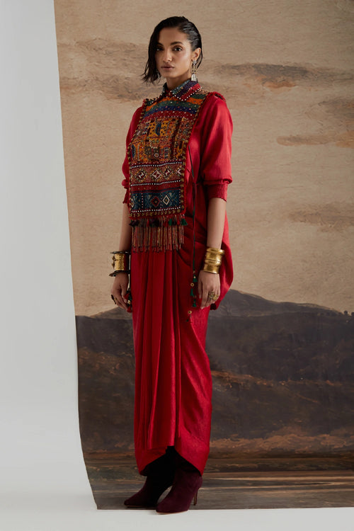 Sindoor Viana Bib Set