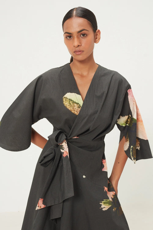 Charcoal Grey Grisea Dress