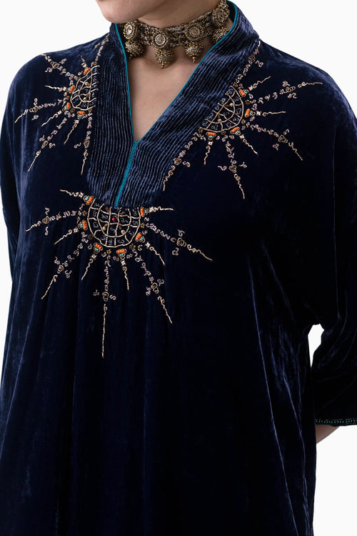 Indigo Nyin Kaftan