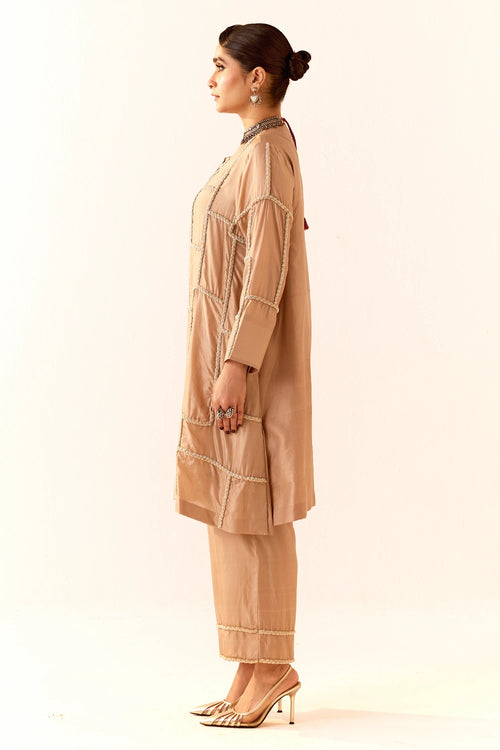 Soft Beige Kurta Set