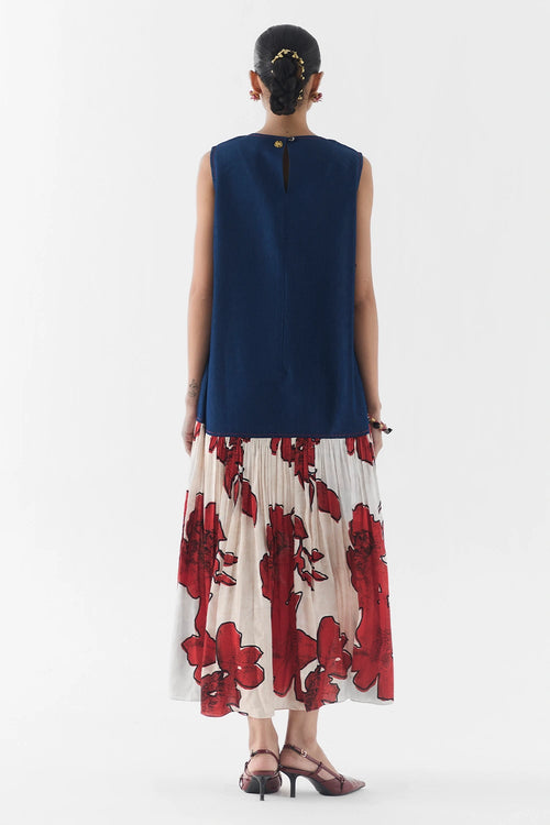 Rosalie Denim A-Line Dress
