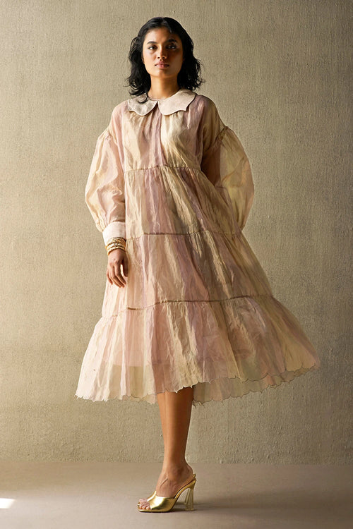 Durru Pachranga Tissue Dress