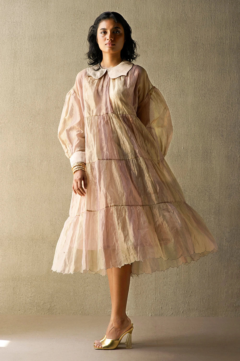 Durru Pachranga Tissue Dress