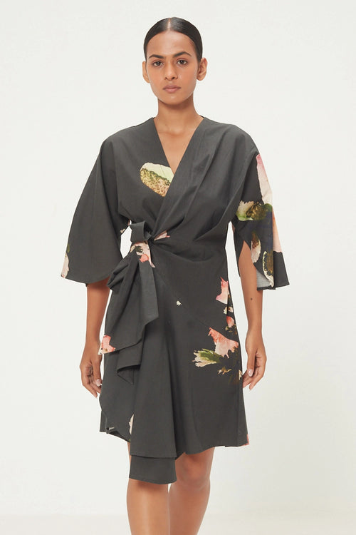Charcoal Grey Grisea Dress
