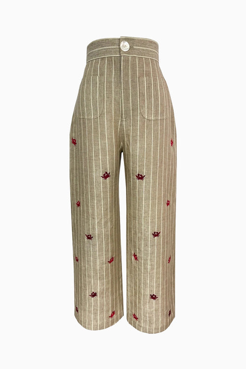Crab Linen Trousers