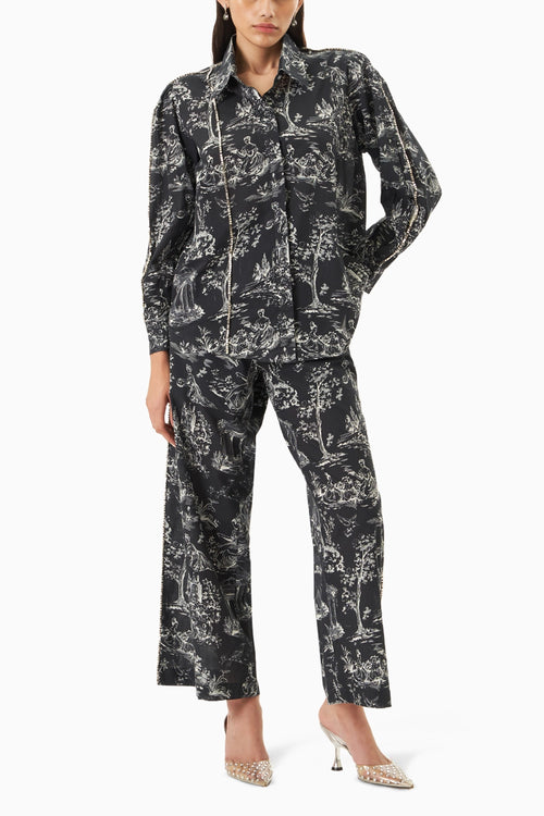 Mystic Castle Embellished Co-ord Set