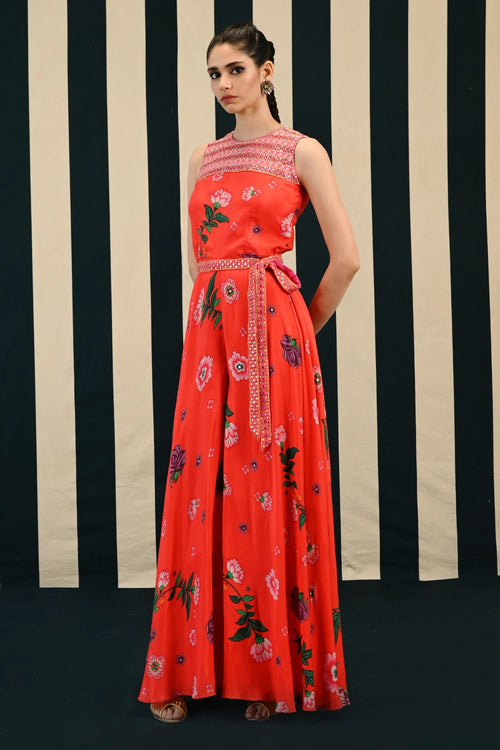 Gulmohar Chinar Jumpsuit