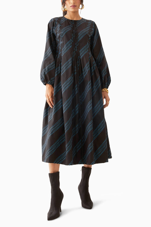 Hazel Black Dress