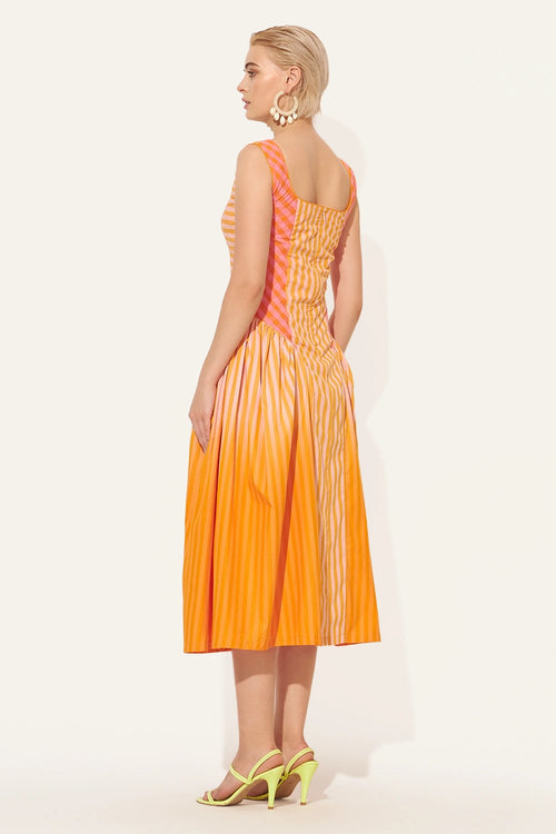 Orange Solis Dress