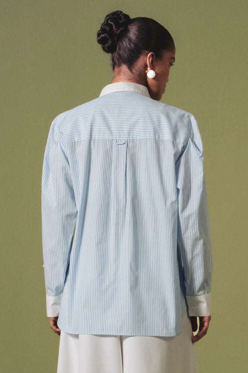 Blue Petal Shirt