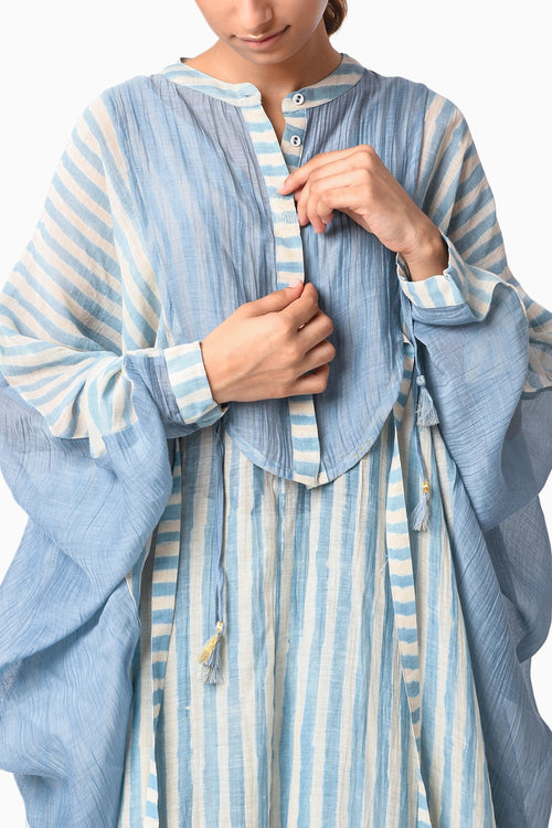 Sky Shima Tama Kaftan Set