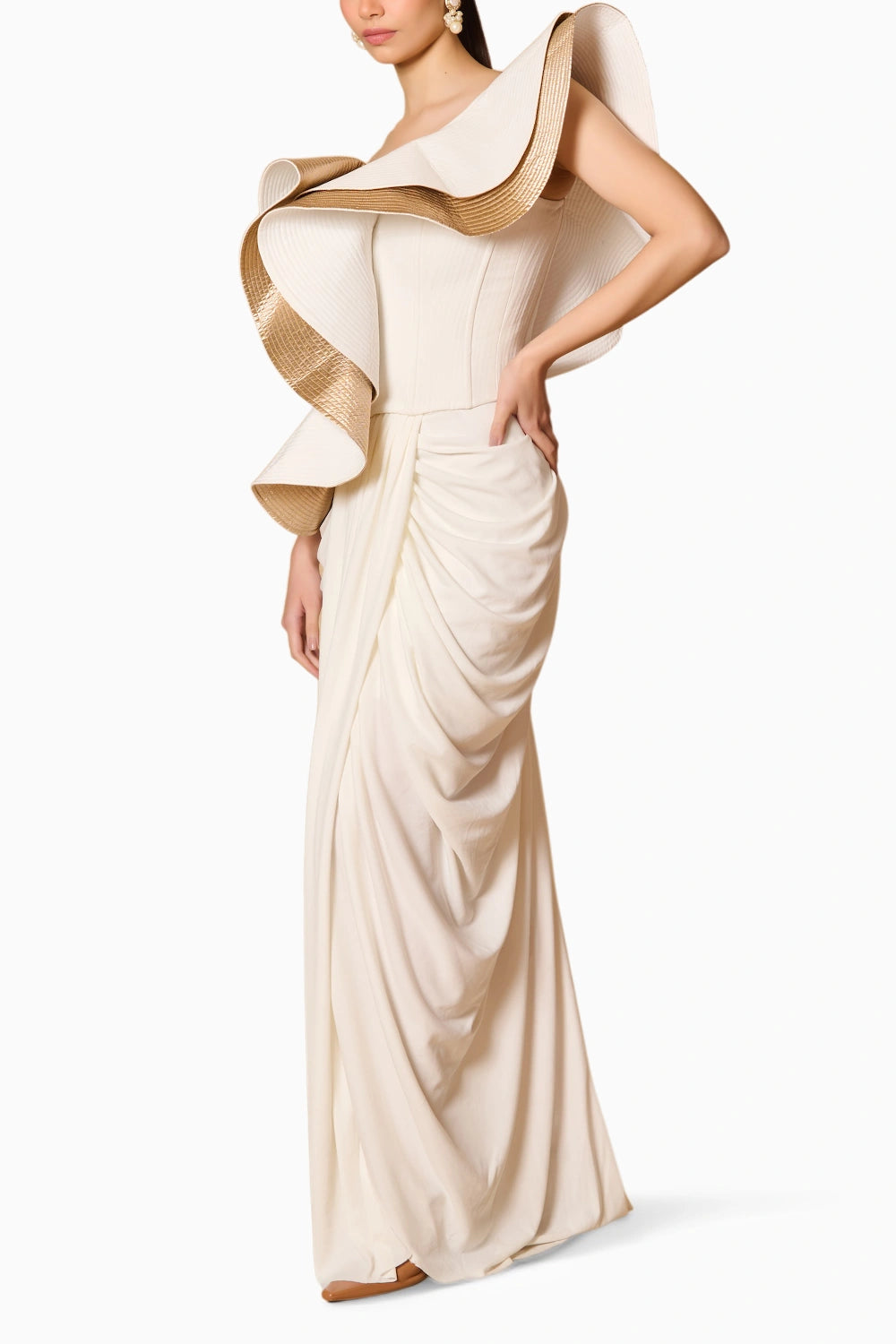 Spectrum Drape Dhoti Skirt