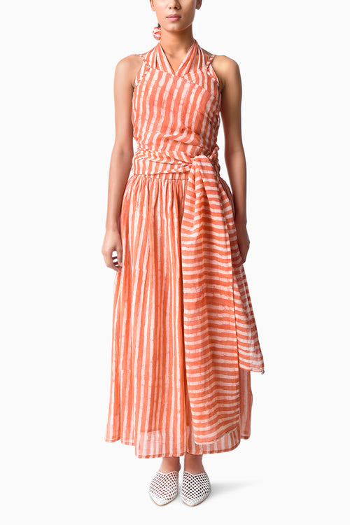 Waspie Coral Co-ord Set