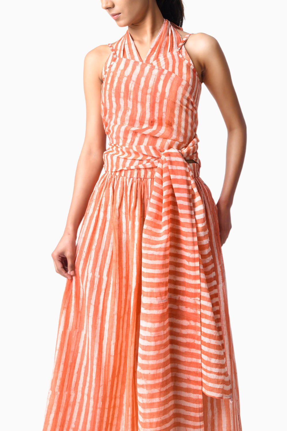 Waspie Coral Cord Set