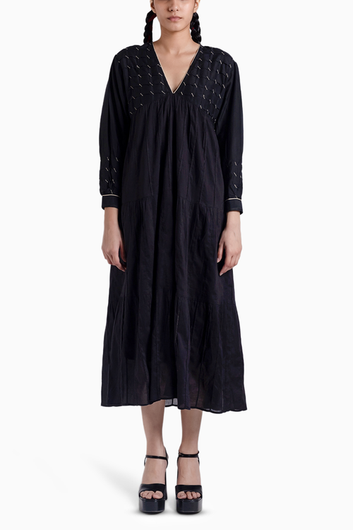 Clair Black Dress