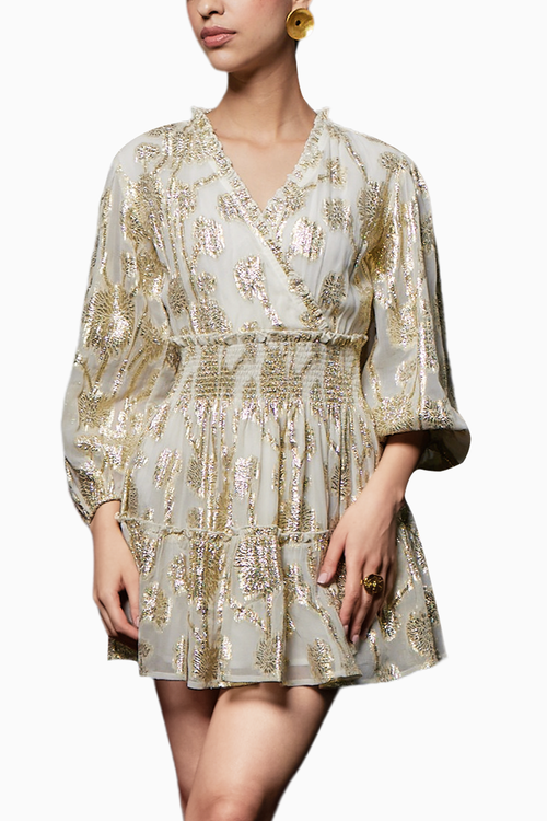 Gold Lurex Dress