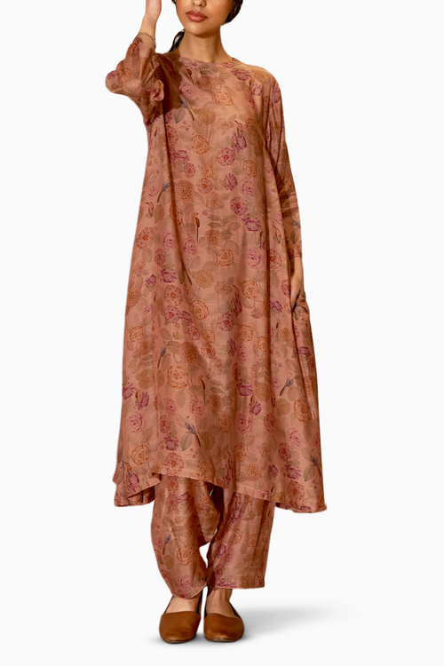 Aster Dusty Pink Kurta Set
