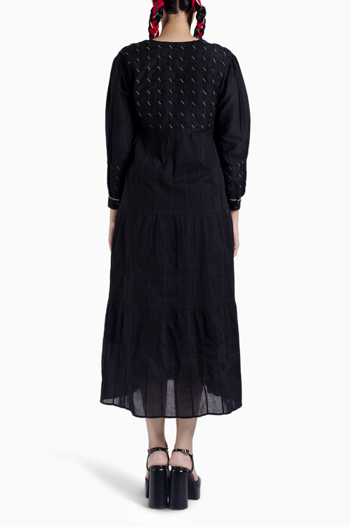 Clair Black Dress