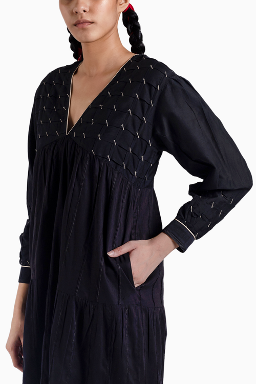 Clair Black Dress