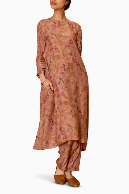 Aster Dusty Pink Kurta Set