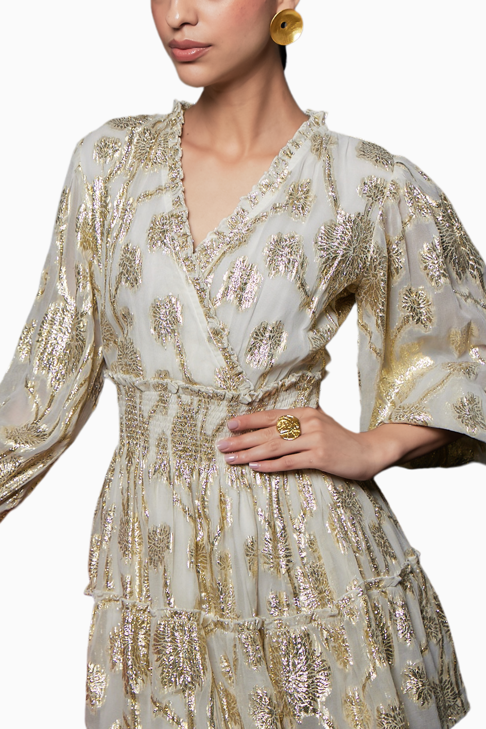 Gold Lurex Dress