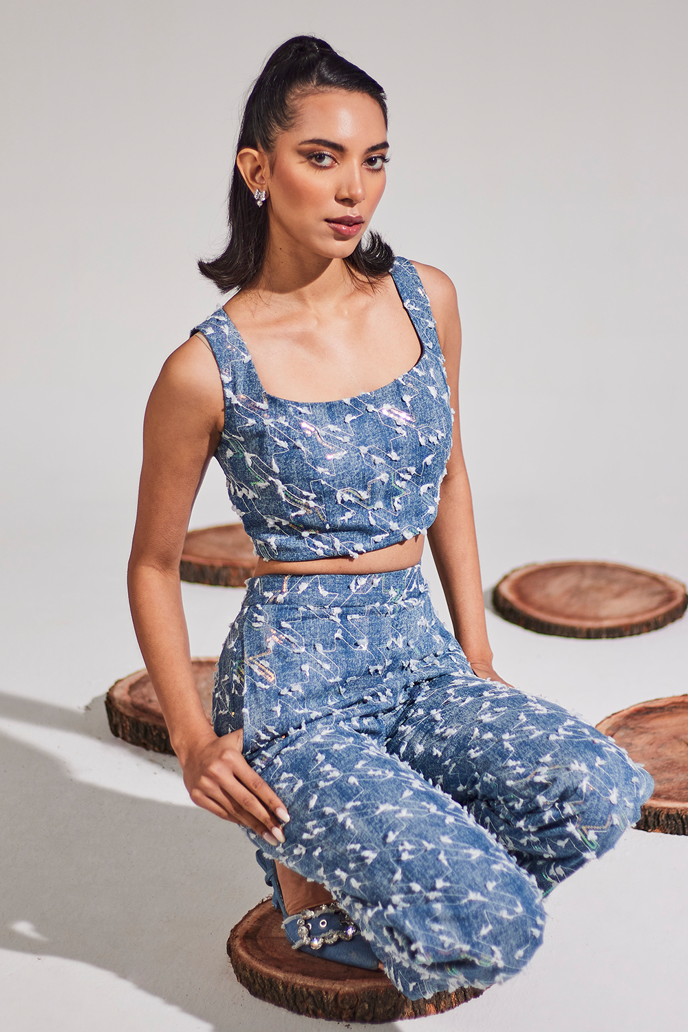 All About You Denim Co-ord Set