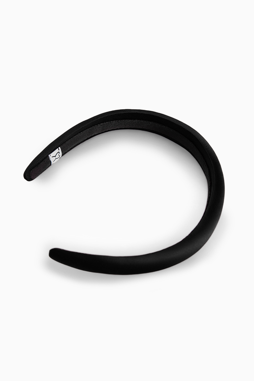 Black Silk Headband