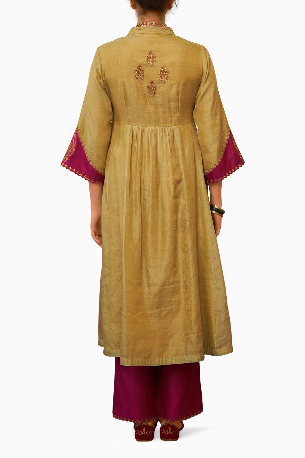 Pista Jamuni Rani Kurta Set