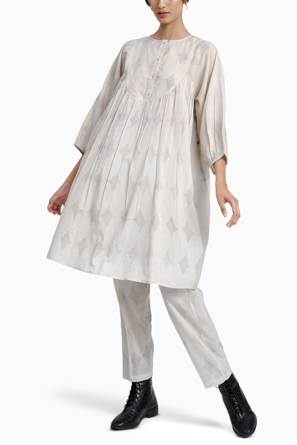 Sand Sand Tunic & Trousers Set