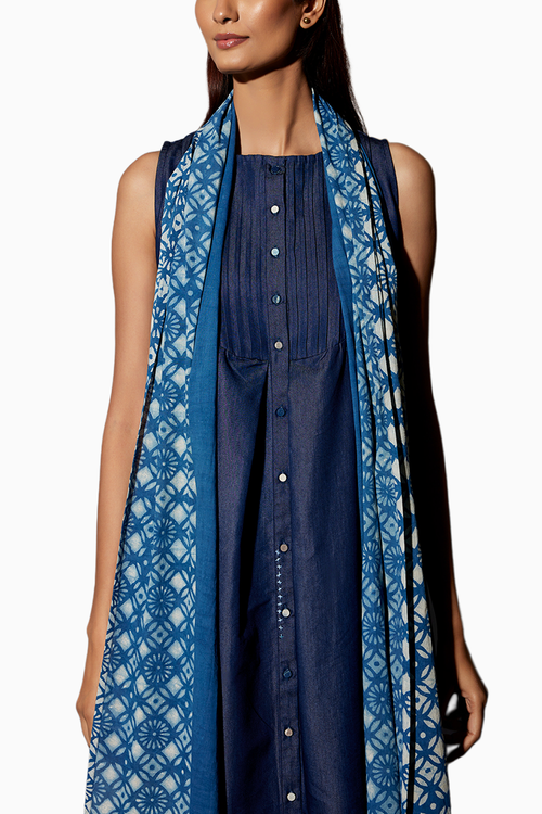 Blue Denim & Indigo Co-ord Set
