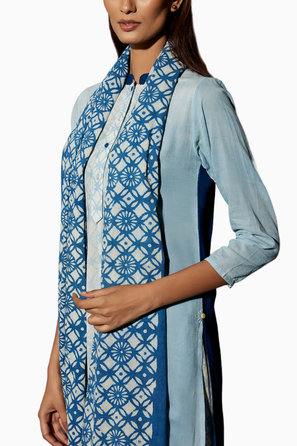 Chalk Blue Kurta Set