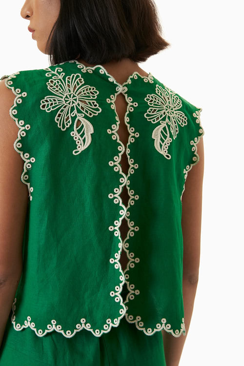 Green Marlyn Short Shrug