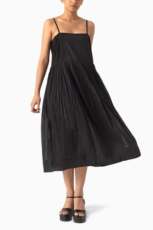 Yoshiko Black Dress