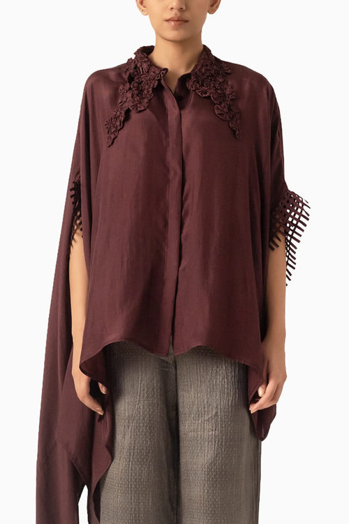 Mishima Plum Shirt