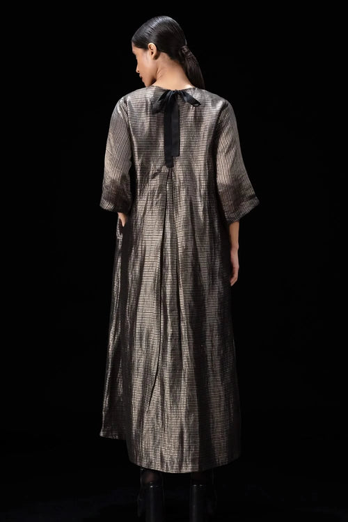 Twirl Silver Dress