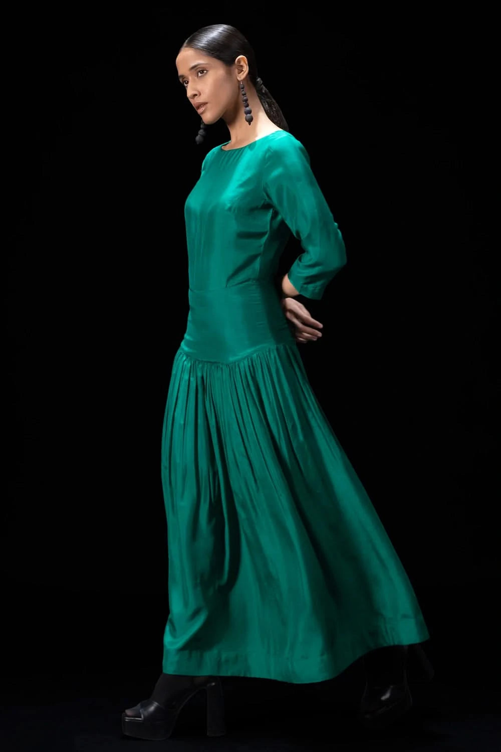 Radius Green Dress