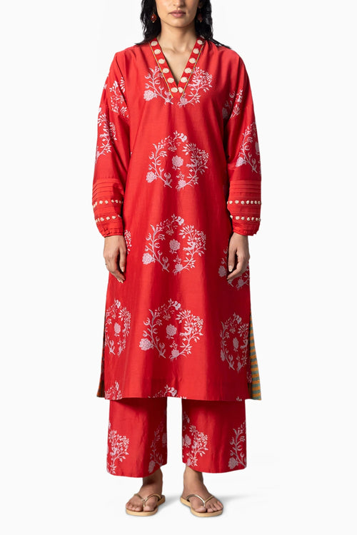 Lisbon Red Kaftan