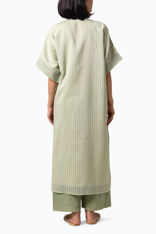 Verdura Sea Green Kaftan