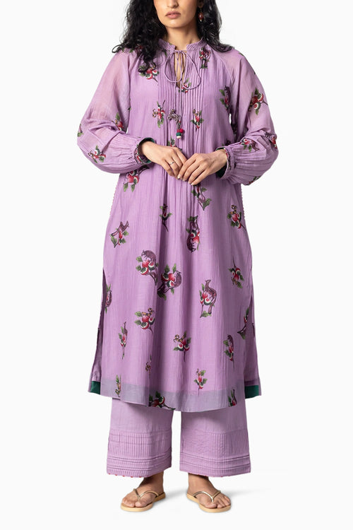 Ayden Lavender Kurta