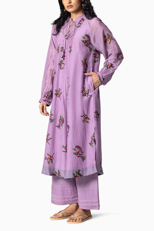 Ayden Lavender Kurta