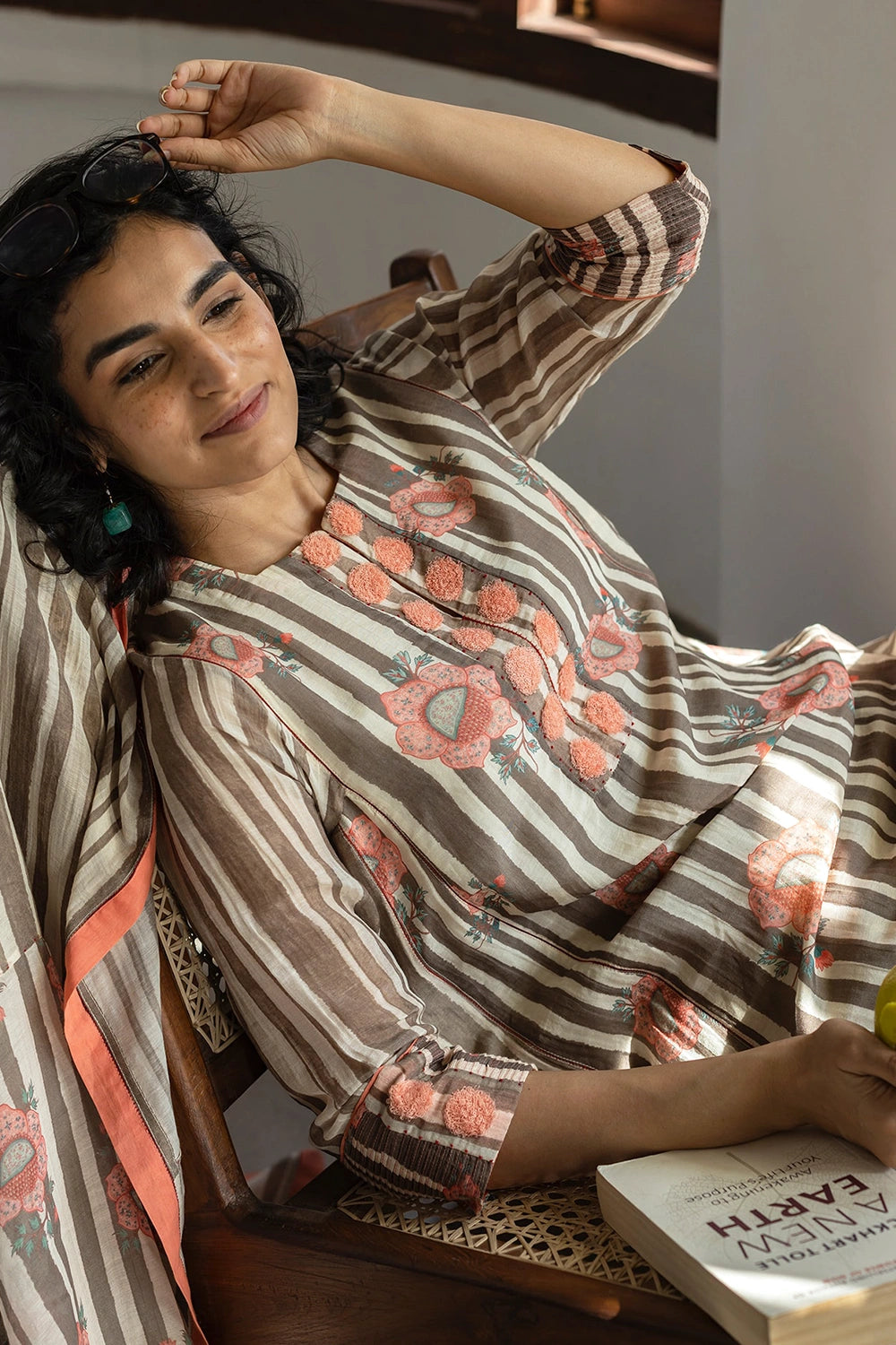 Gayle Mud Natural Kurta
