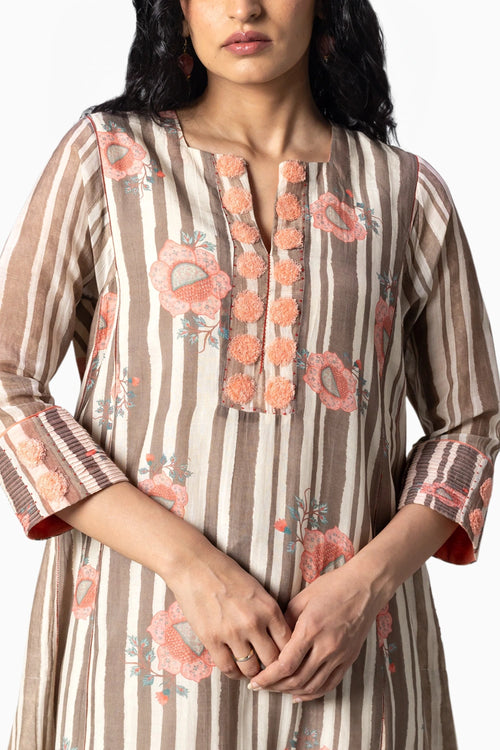 Gayle Mud Natural Kurta