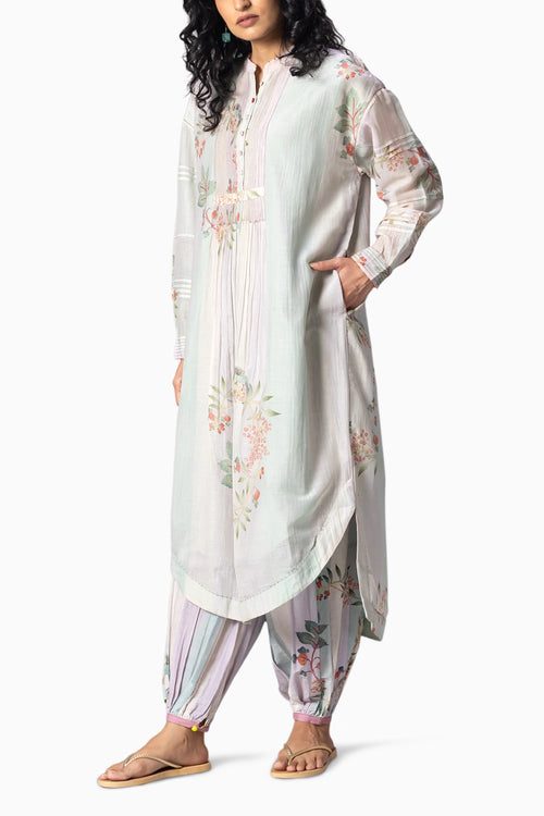 Nayaab Haze Lavender Kurta