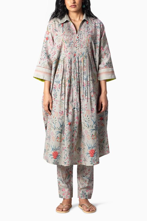 Seren Grey Kaftan