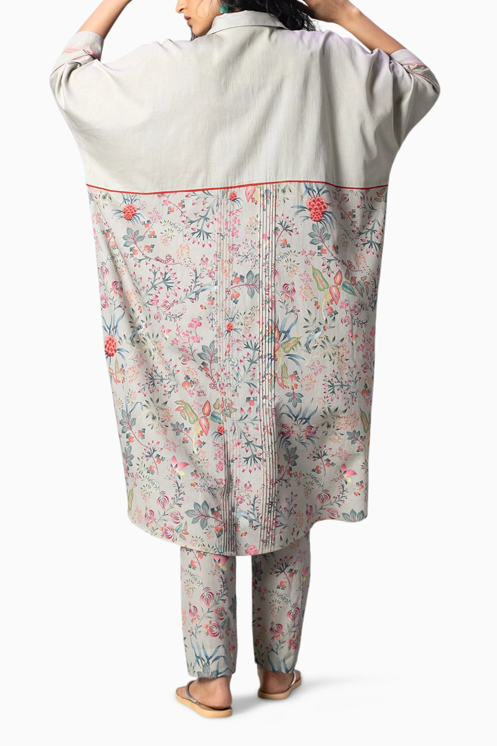 Seren Grey Kaftan