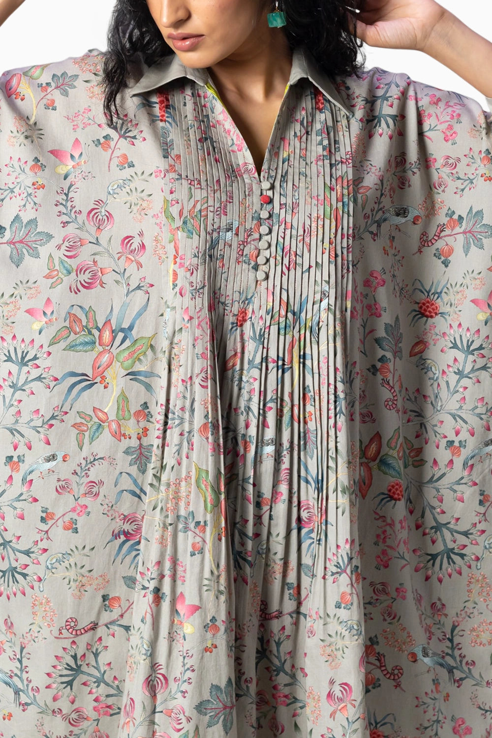 Seren Grey Kaftan
