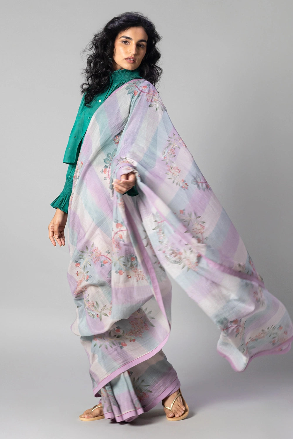 Luna Haze/Lavender Saree
