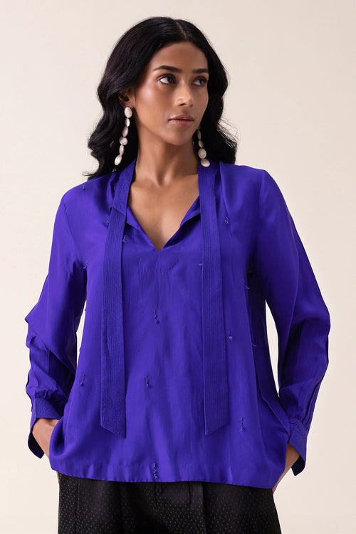 Twilight Blue Benette Top