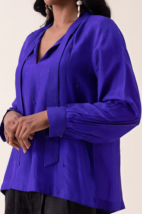 Twilight Blue Benette Top