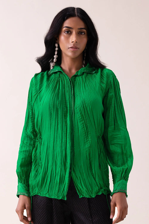 Green Georgina Shirt